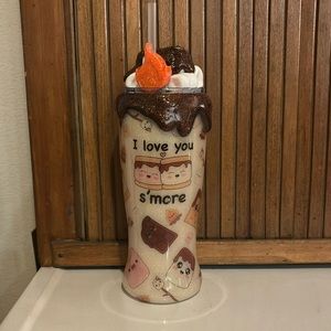 Custom made 20oz tumbler Smores PLEASE CONTACT ME BEFORE PURCHASING handmade